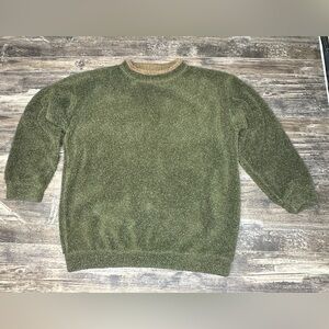 Vintage Black Mountain Fleece Pullover - Large - Good Vintage Cond